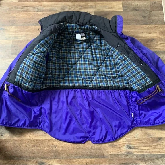 Vintage retro purple skiwear jacket women’s medium - Picture 4 of 6